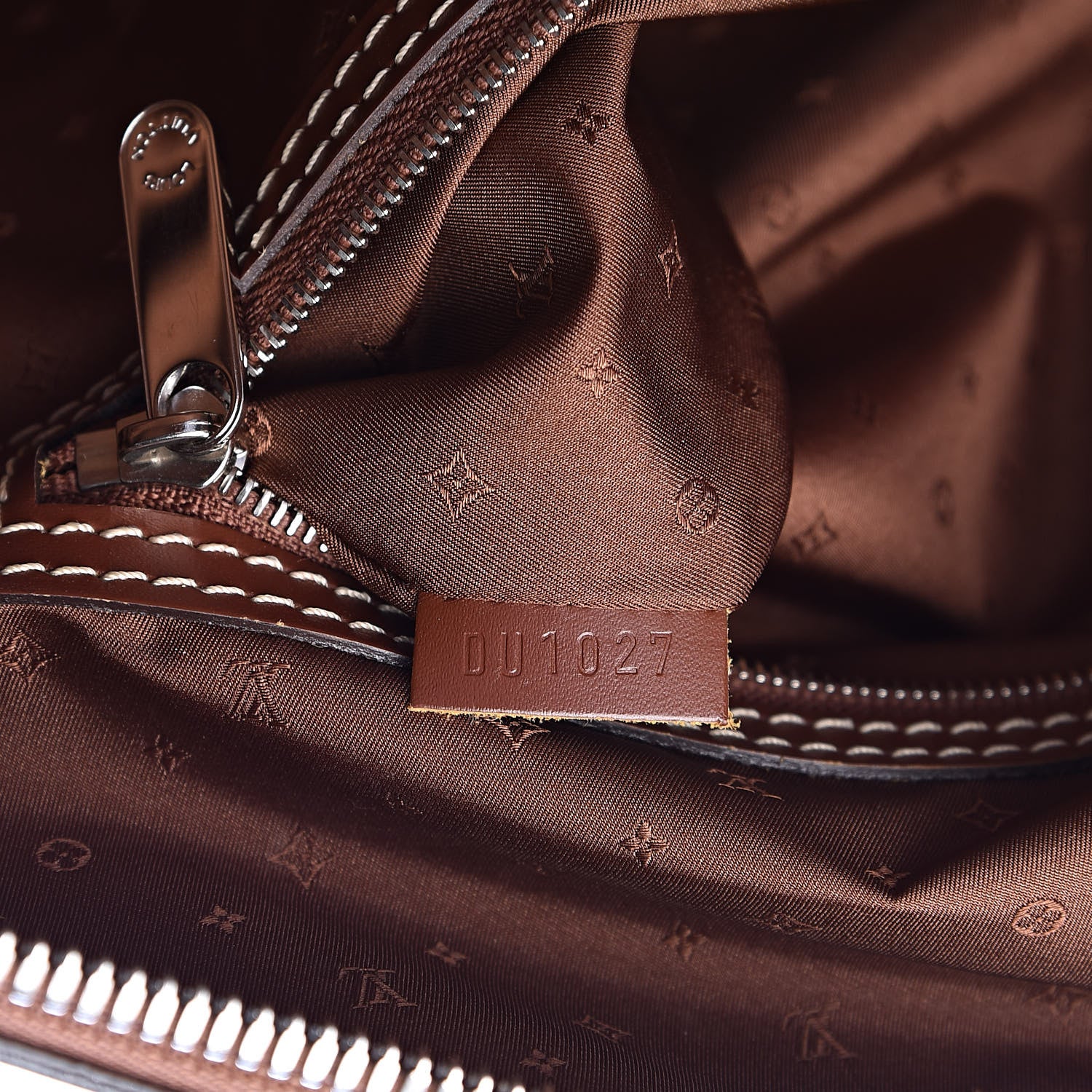 Louis Vuitton Suhali Lockit MM Sienne 7 of 16
