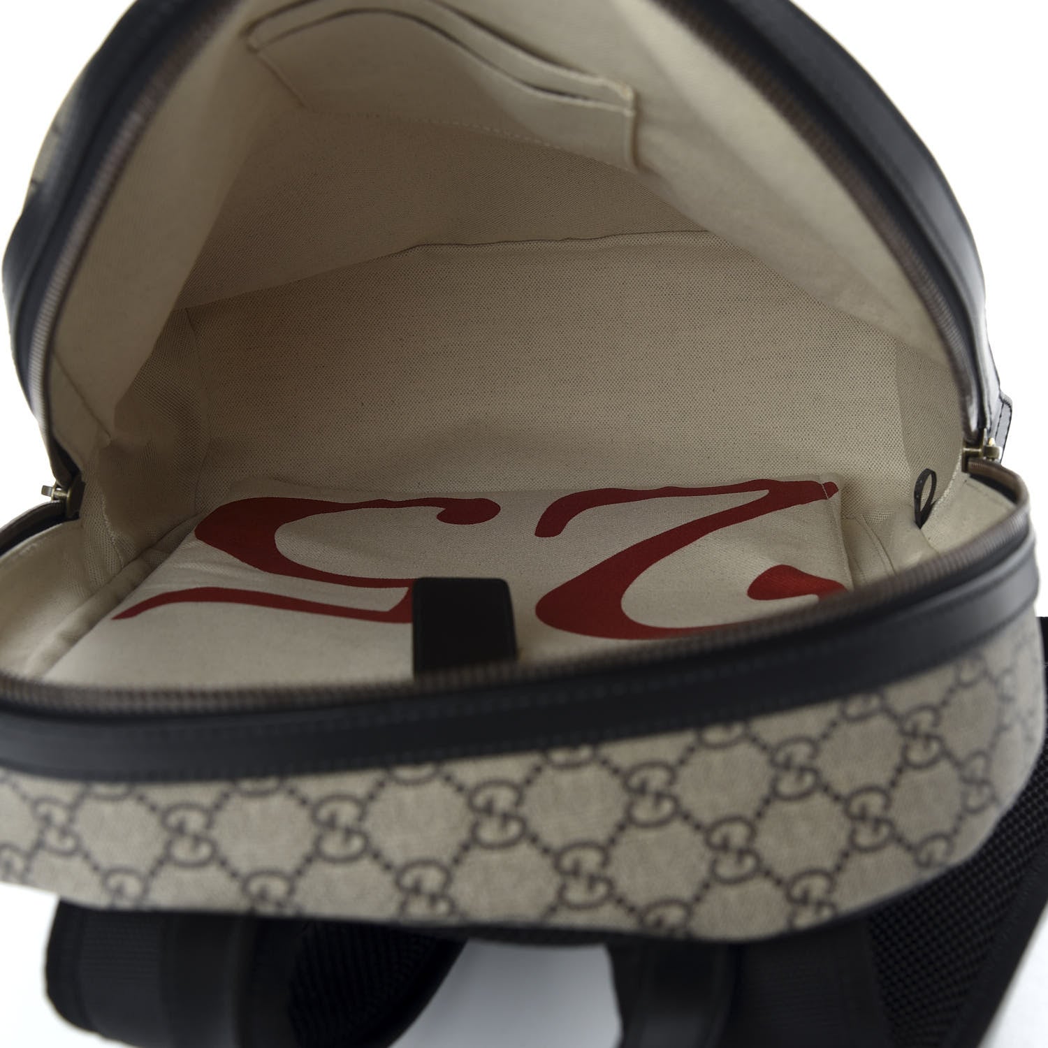 Gucci GG Supreme Monogram Kingsnake Dome Backpack 4 of 8
