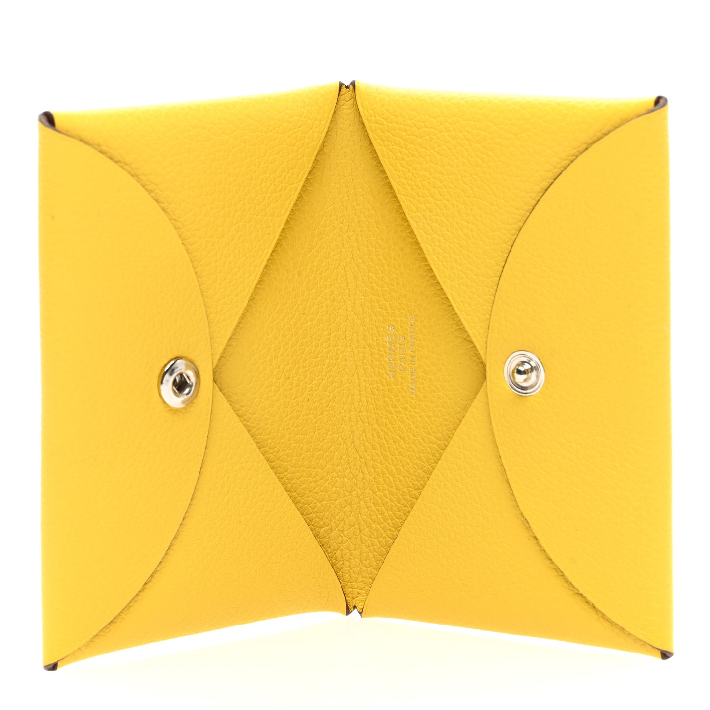 Evercolor Calvi Card Case Jaune De Naples