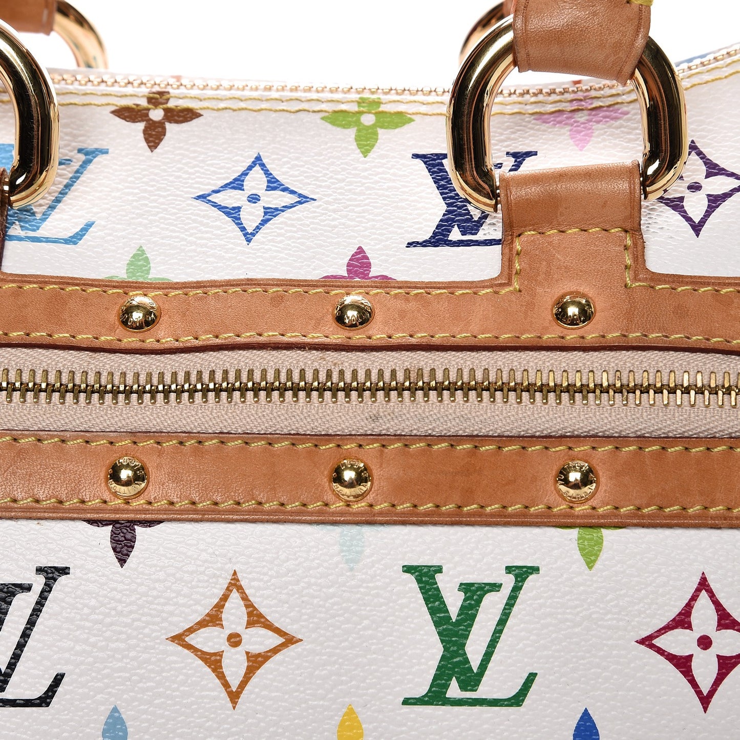Monogram Multicolor Rita White