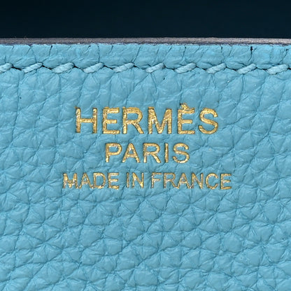 Hermes Togo Birkin 30 Blue Du Nord 6 of 13