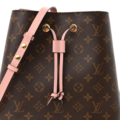 Louis Vuitton Monogram Neonoe MM Rose Poudre 7 of 10