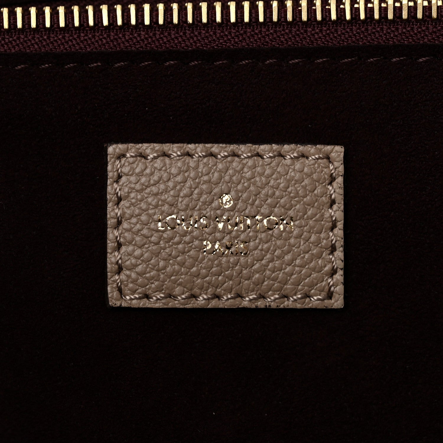 Louis Vuitton Empreinte Monogram Giant Neverfull MM Tourterelle 6 of 9