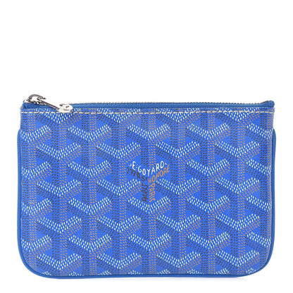 Goyard Goyardine Mini Senat Pochette Sky Blue 1 of 6