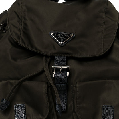 Prada Nylon Vela Medium Backpack Tundra 9 of 11