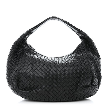 Bottega Veneta Nappa Intrecciato Medium Belly Veneta Hobo Black 1 of 10