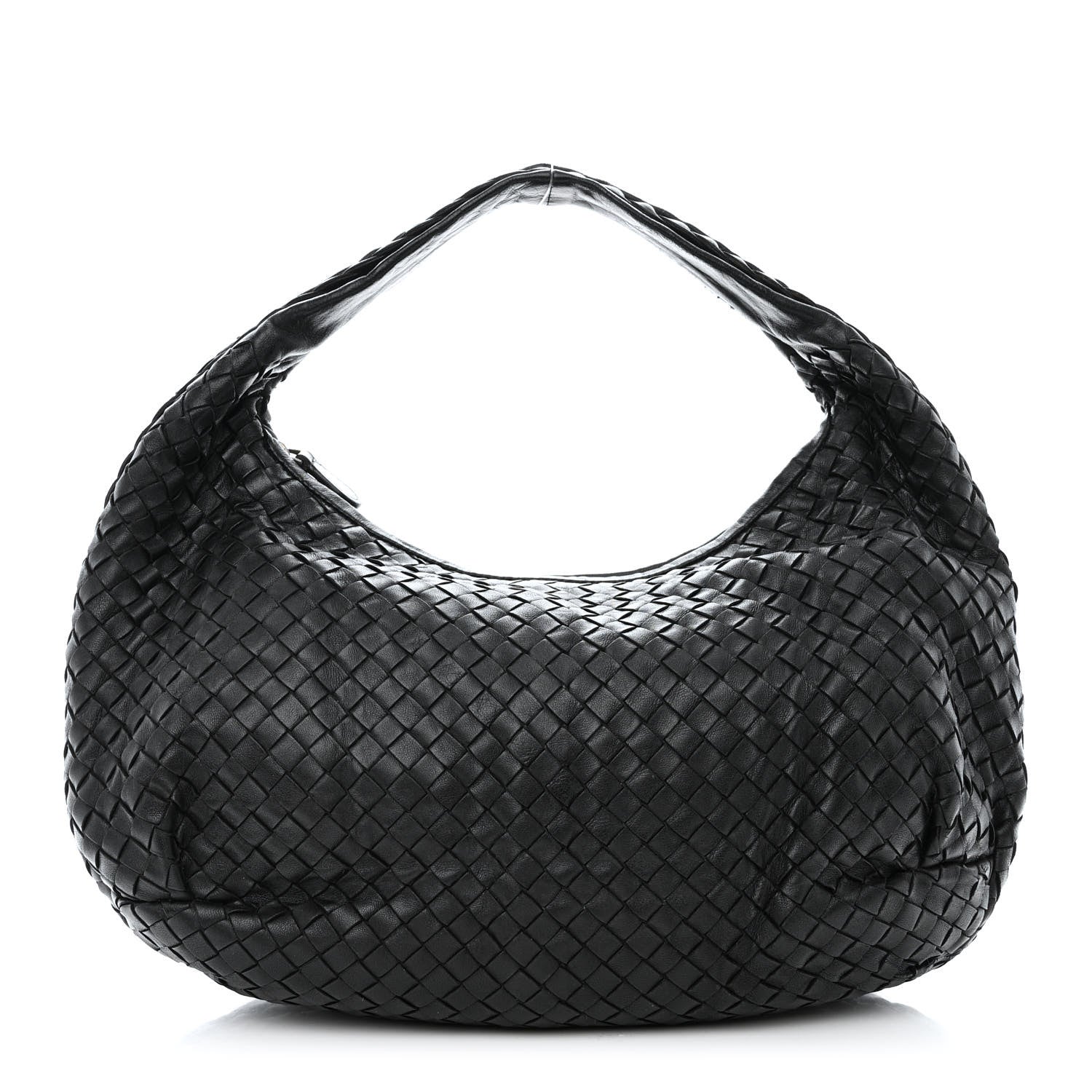 Bottega Veneta Nappa Intrecciato Medium Belly Veneta Hobo Black 1 of 10