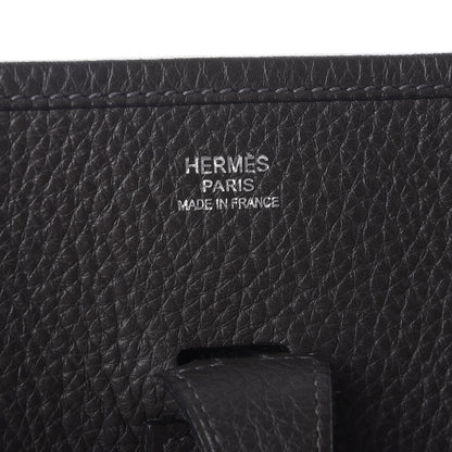 Hermes Taurillon Clemence Evelyne II PM Graphite 6 of 8