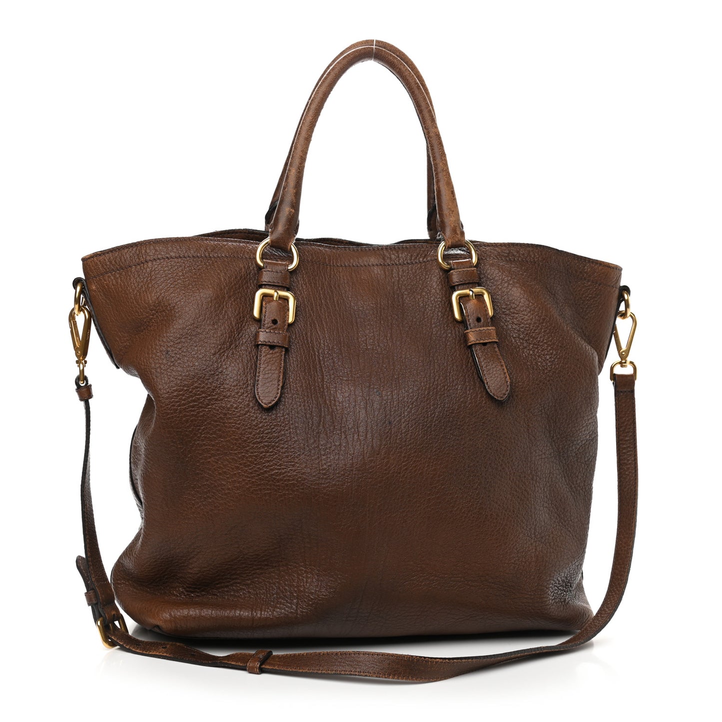 Deerskin Tote Bruciato