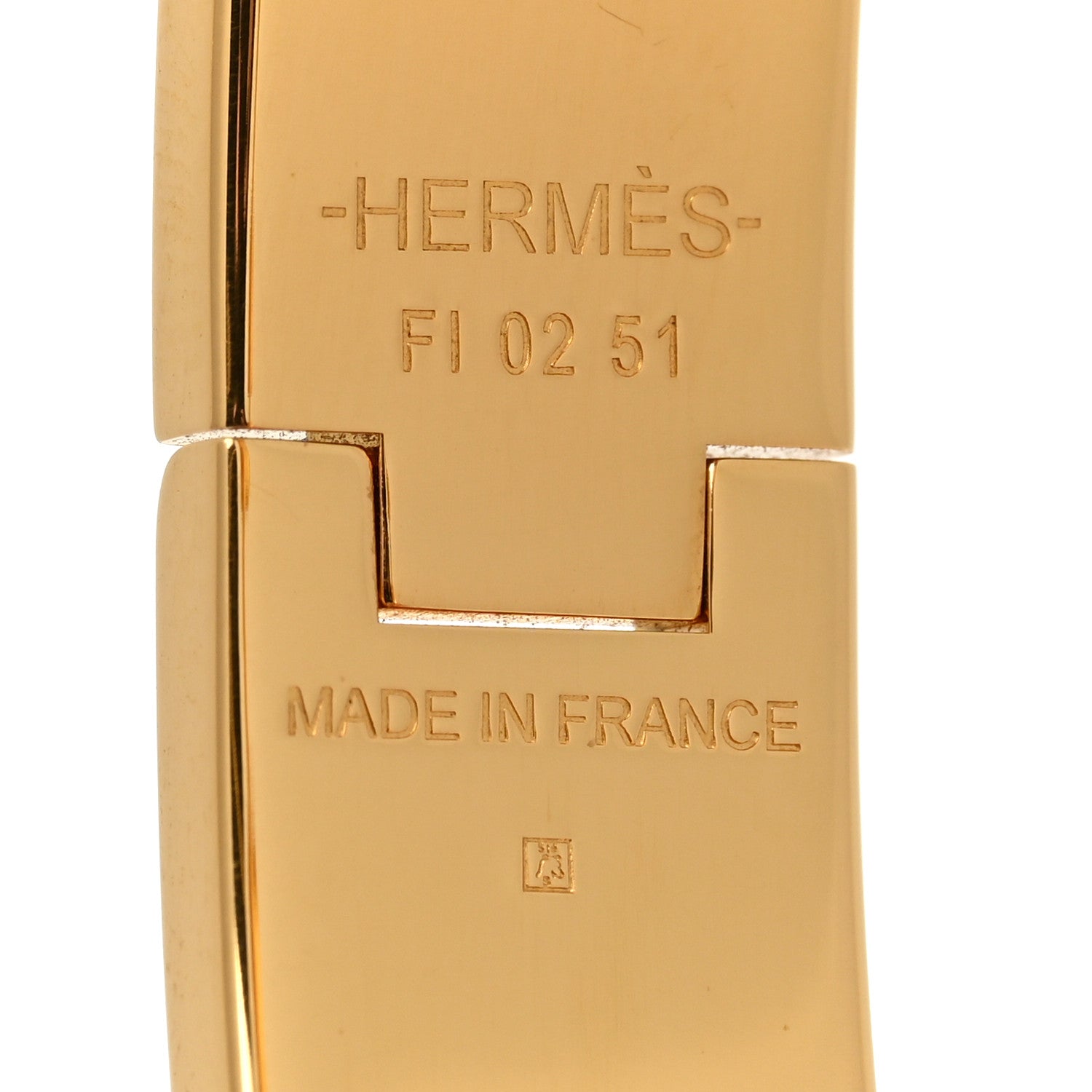 Hermes Enamel Narrow Clic Clac H Bracelet GM Black 4 of 6