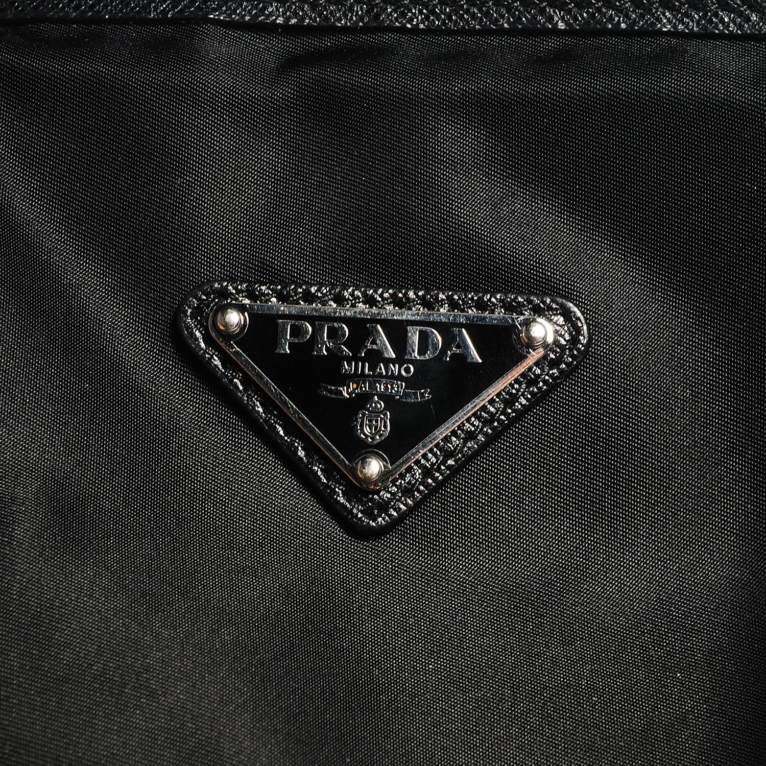 Prada Tessuto Robot Shopping Tote Black 8 of 8