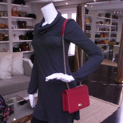 Chloe Leather Chain Shoulder Bag 2 of 10