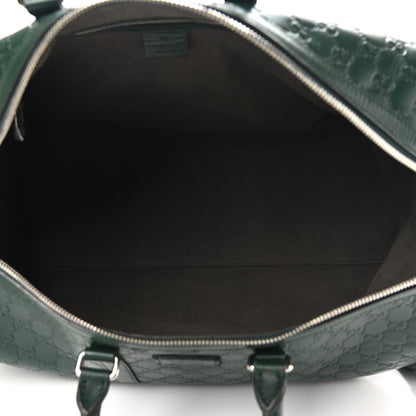 Gucci Guccissima Signature Medium Duffle Green 5 of 12