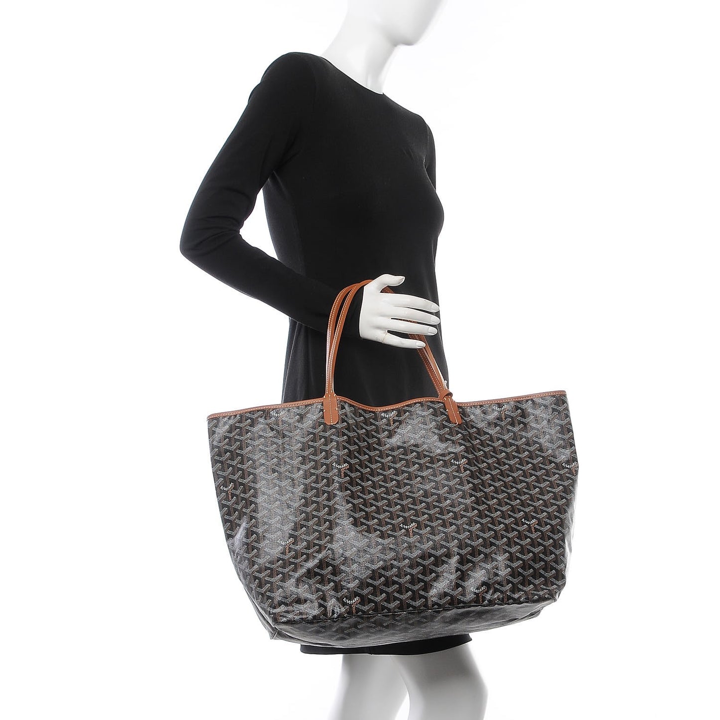Goyardine Saint Louis GM Black Gold