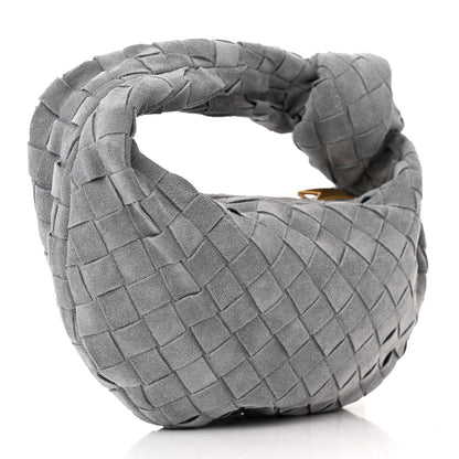 Bottega Veneta Suede Intrecciato Mini Jodie Thunder 3 of 11