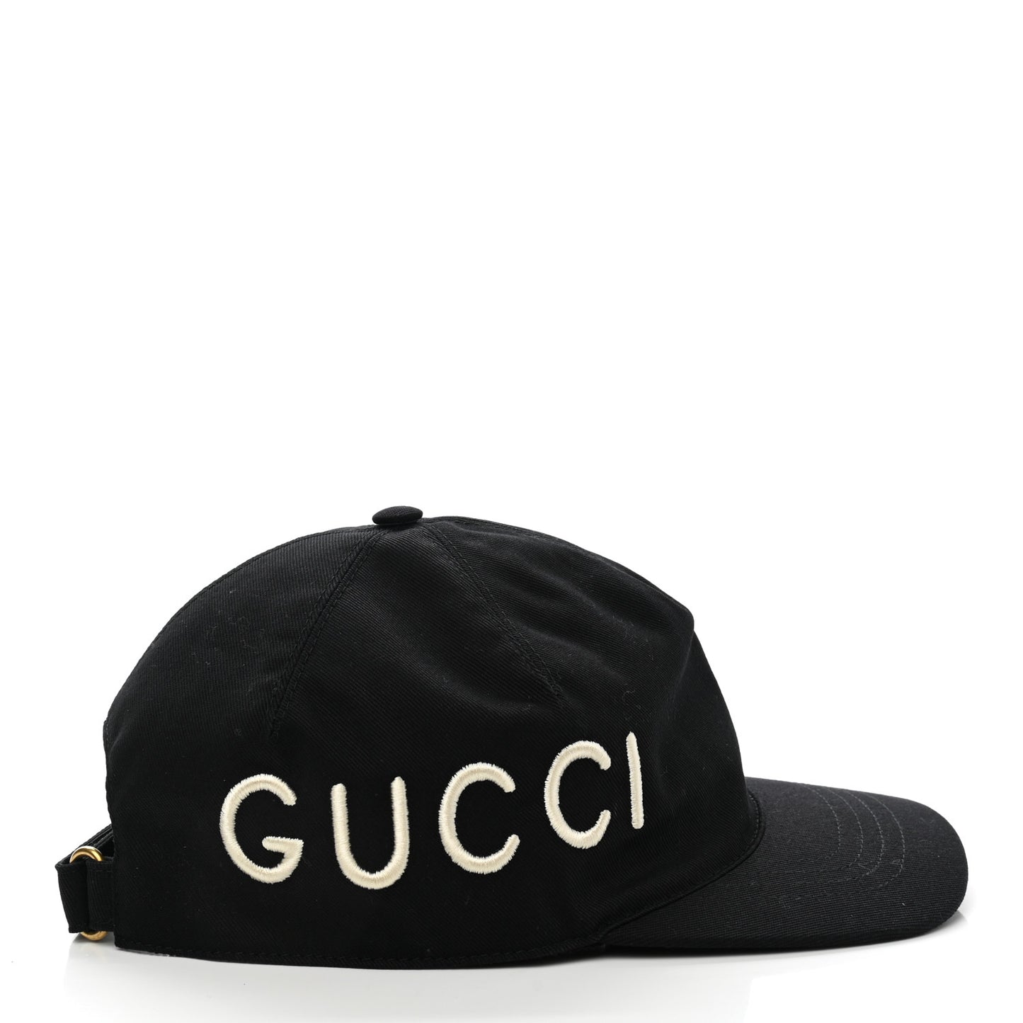 Cotton Loved Gucci Baseball Hat M Black