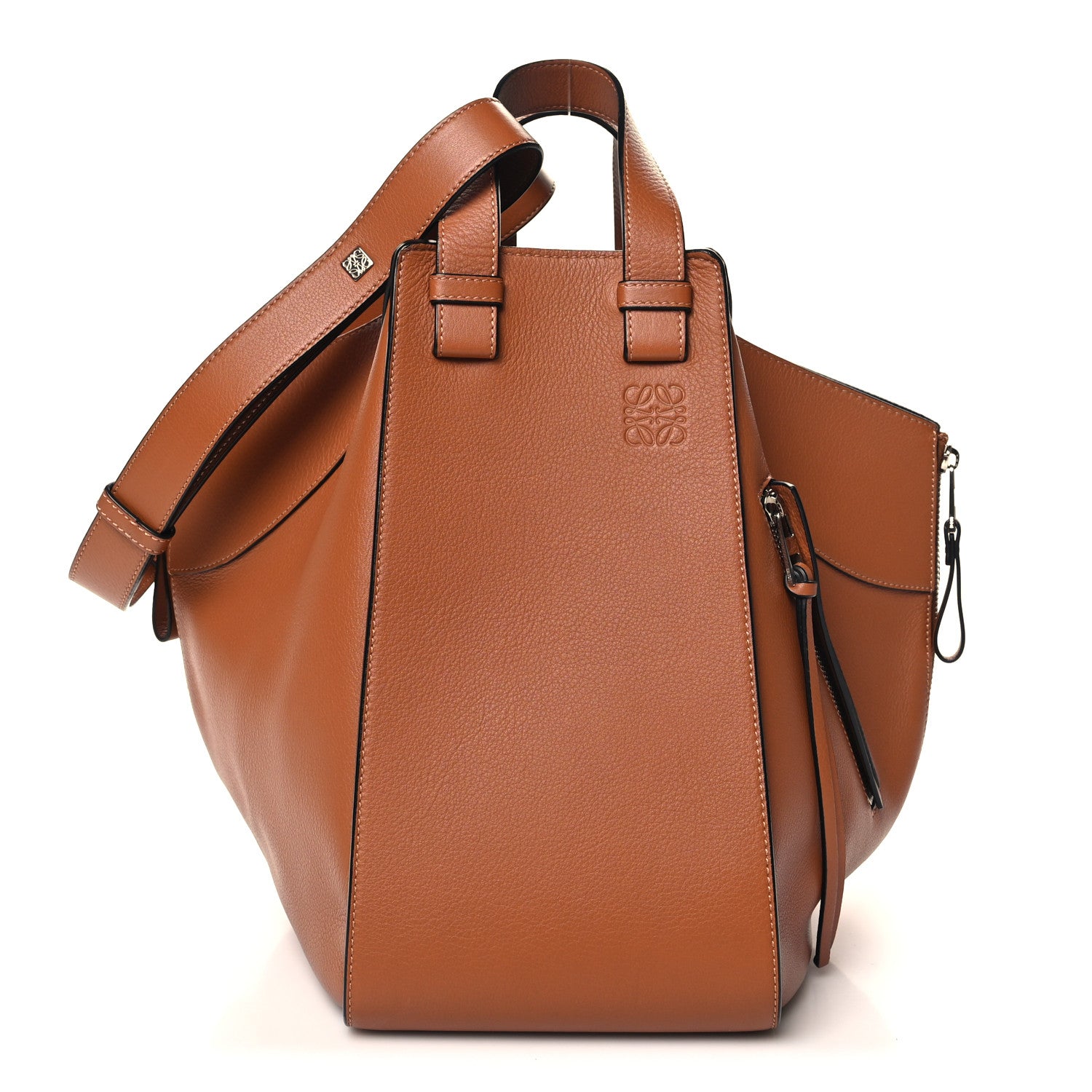 Loewe Calfskin Small Hammock Shoulder Bag Tan 1 of 9