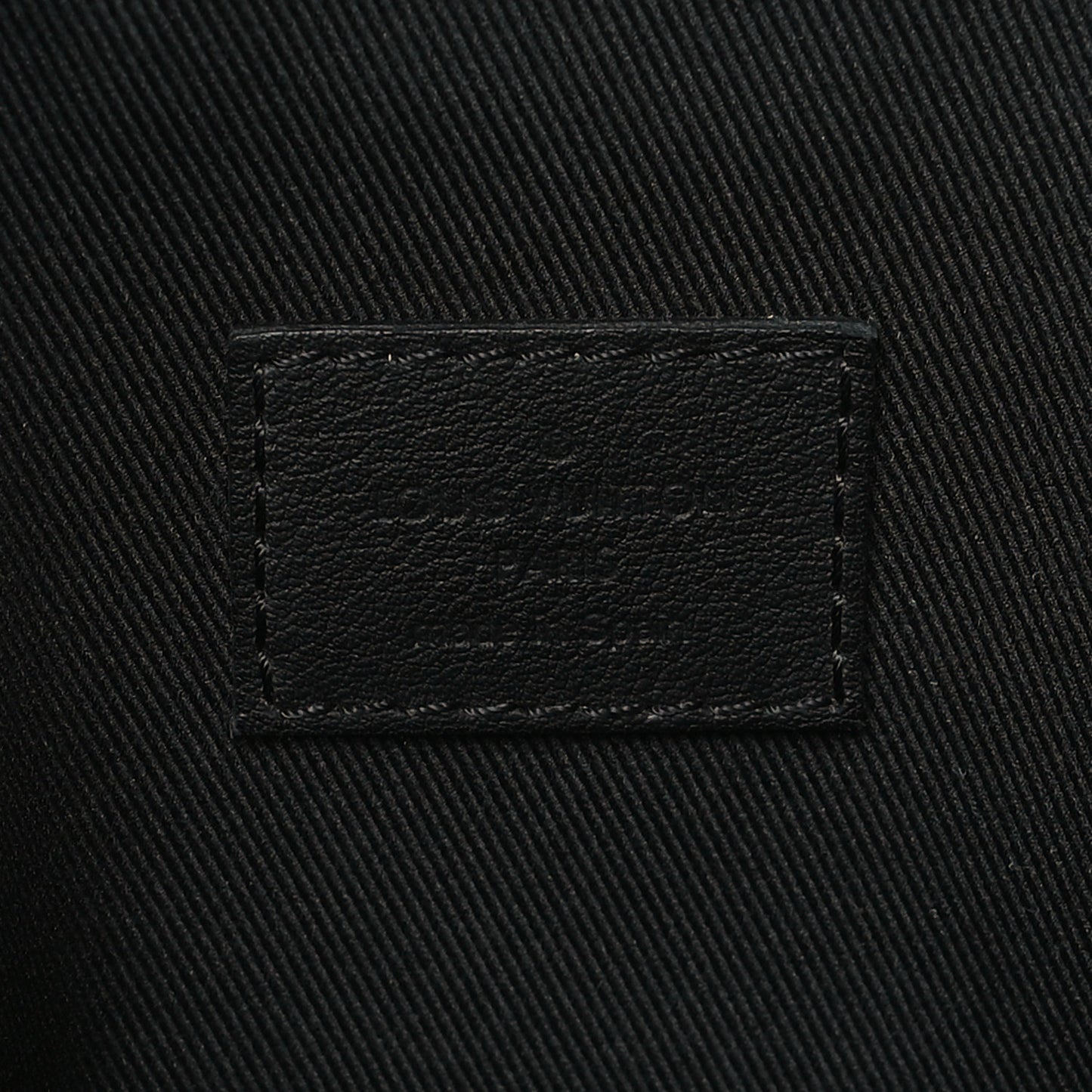 Calfskin Monogram Shadow Discovery Bumbag Black