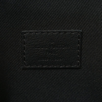 Louis Vuitton Calfskin Monogram Shadow Discovery Bumbag Black 6 of 8