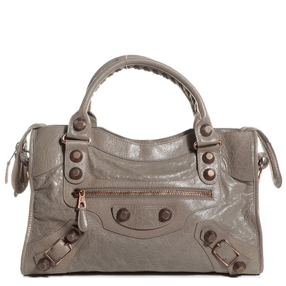 Balenciaga Agneau Giant 21 Rose Gold Hardware City Papyrus 1 of 12