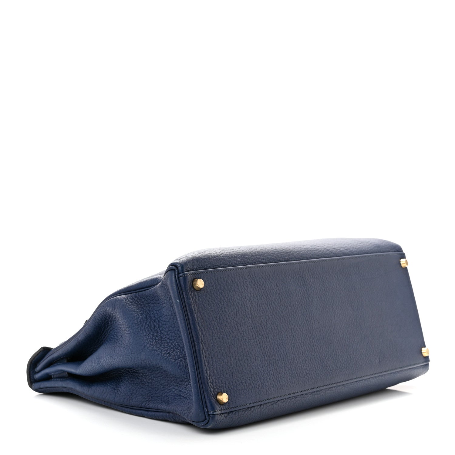 Hermes Taurillon Clemence Kelly Retourne 40 Bleu De Malte 4 of 12