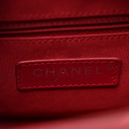 Chanel Wool Calfskin Quilted Small Gabrielle Hobo Navy 7 of 10