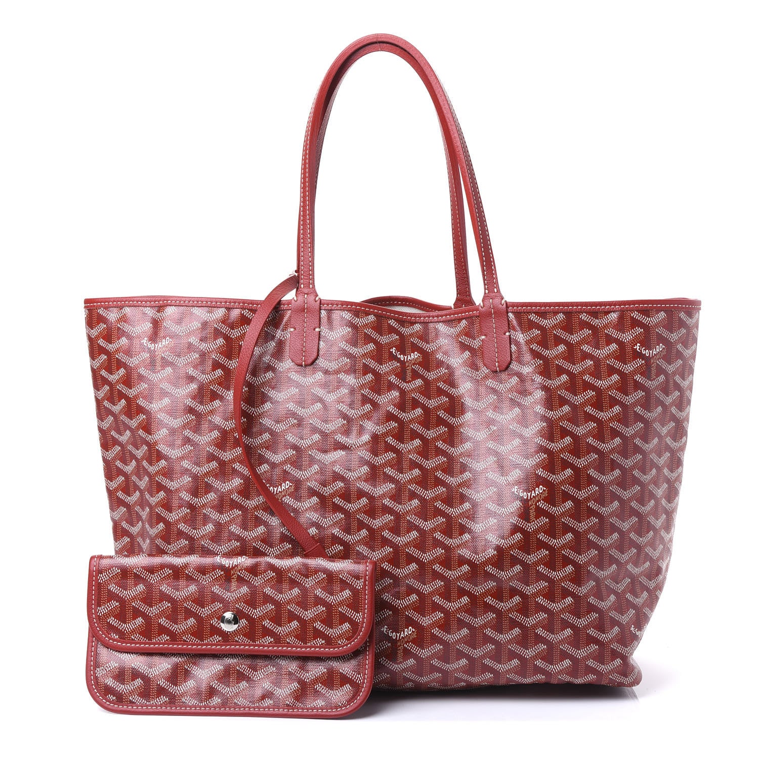 Goyard Goyardine Saint Louis PM Red 1 of 9