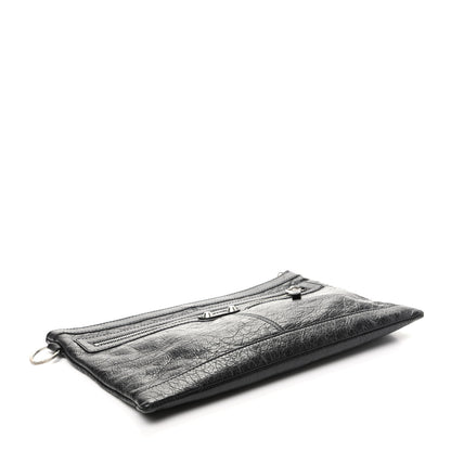 Balenciaga Agneau Arena Classic Hardware Medium Clip Black 4 of 7