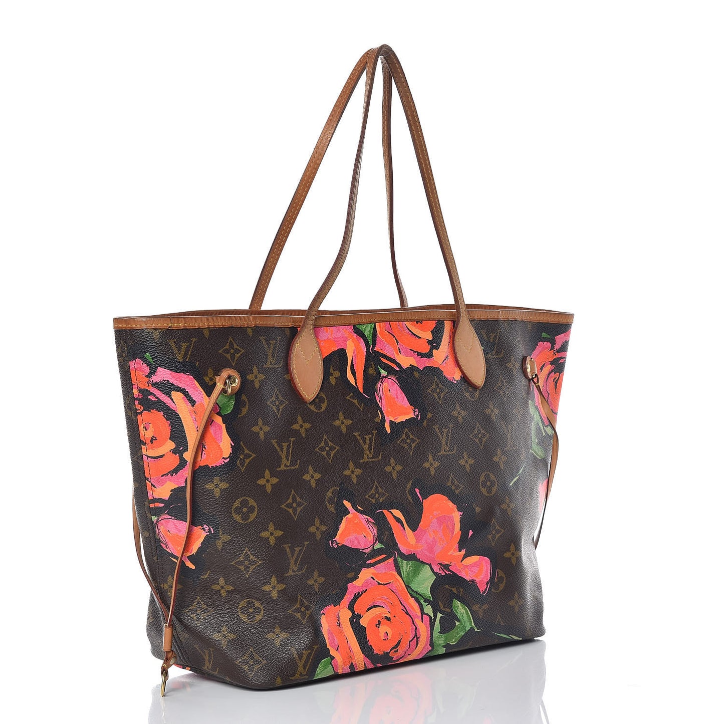 Monogram Roses Neverfull MM