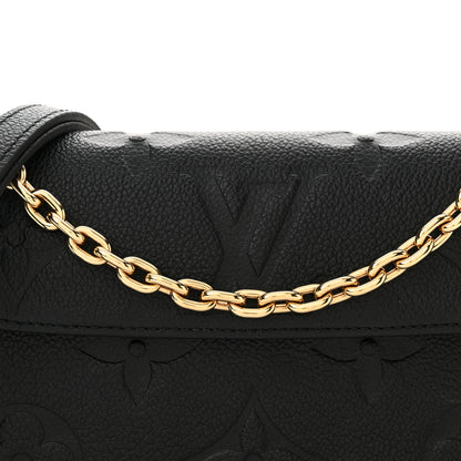 Louis Vuitton Empreinte Monogram Giant Ivy Wallet On Chain Black 7 of 9