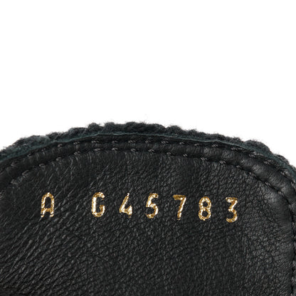 Chanel Wool Tweed Calfskin Lace-Up Loafers 38.5 Black 8 of 10