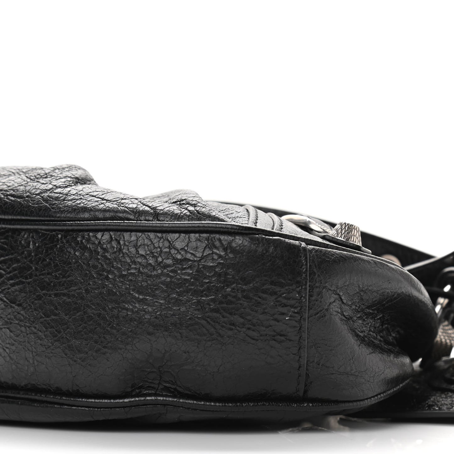 Agneau Arena Le Cagole Shoulder Bag XS Black