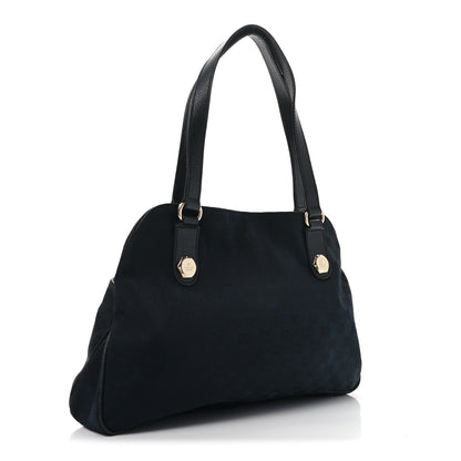 Gucci Monogram Medium Charmy Shoulder Bag Black 3 of 10