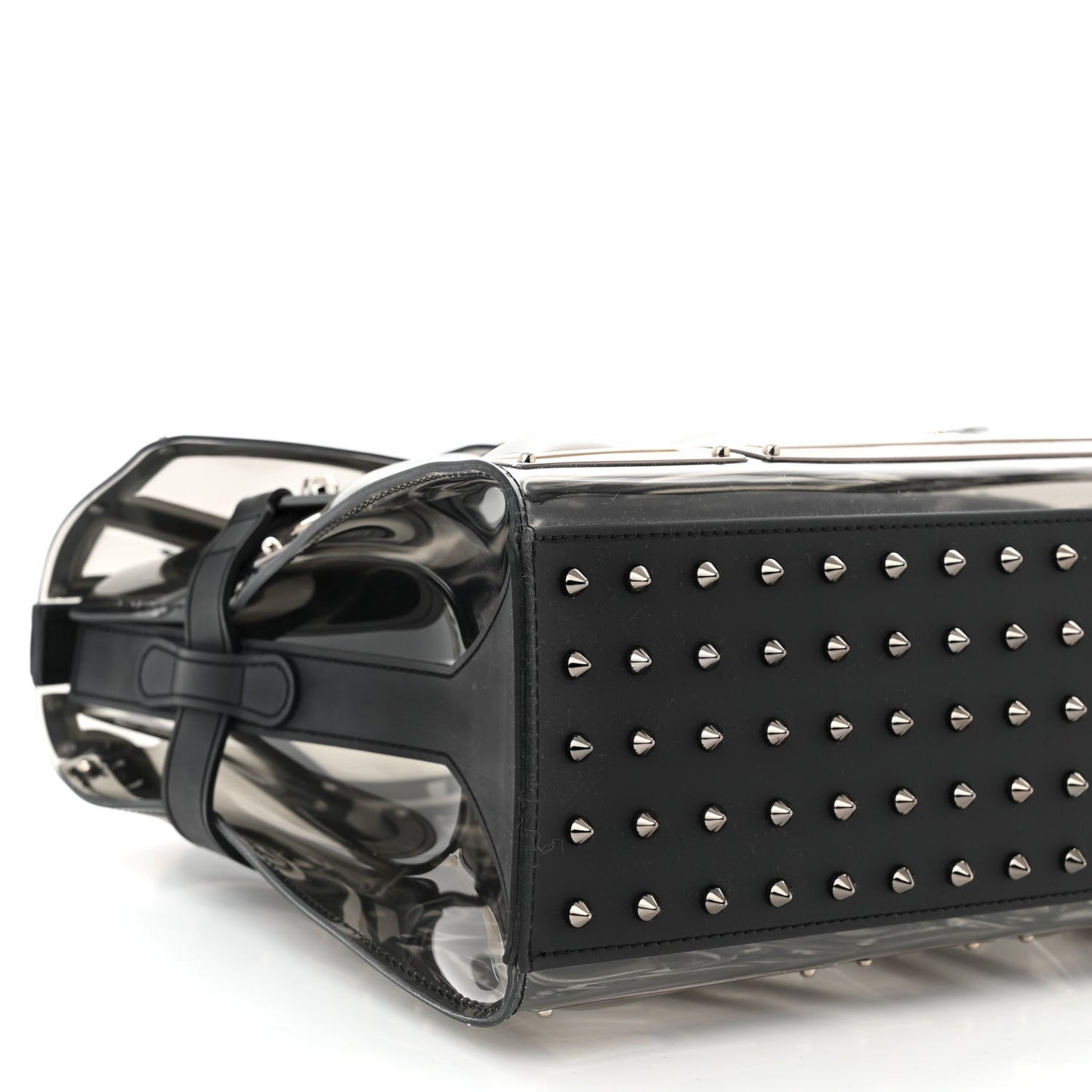 Vinyl Gladiator Tempete Satchel Antique Silver Gold