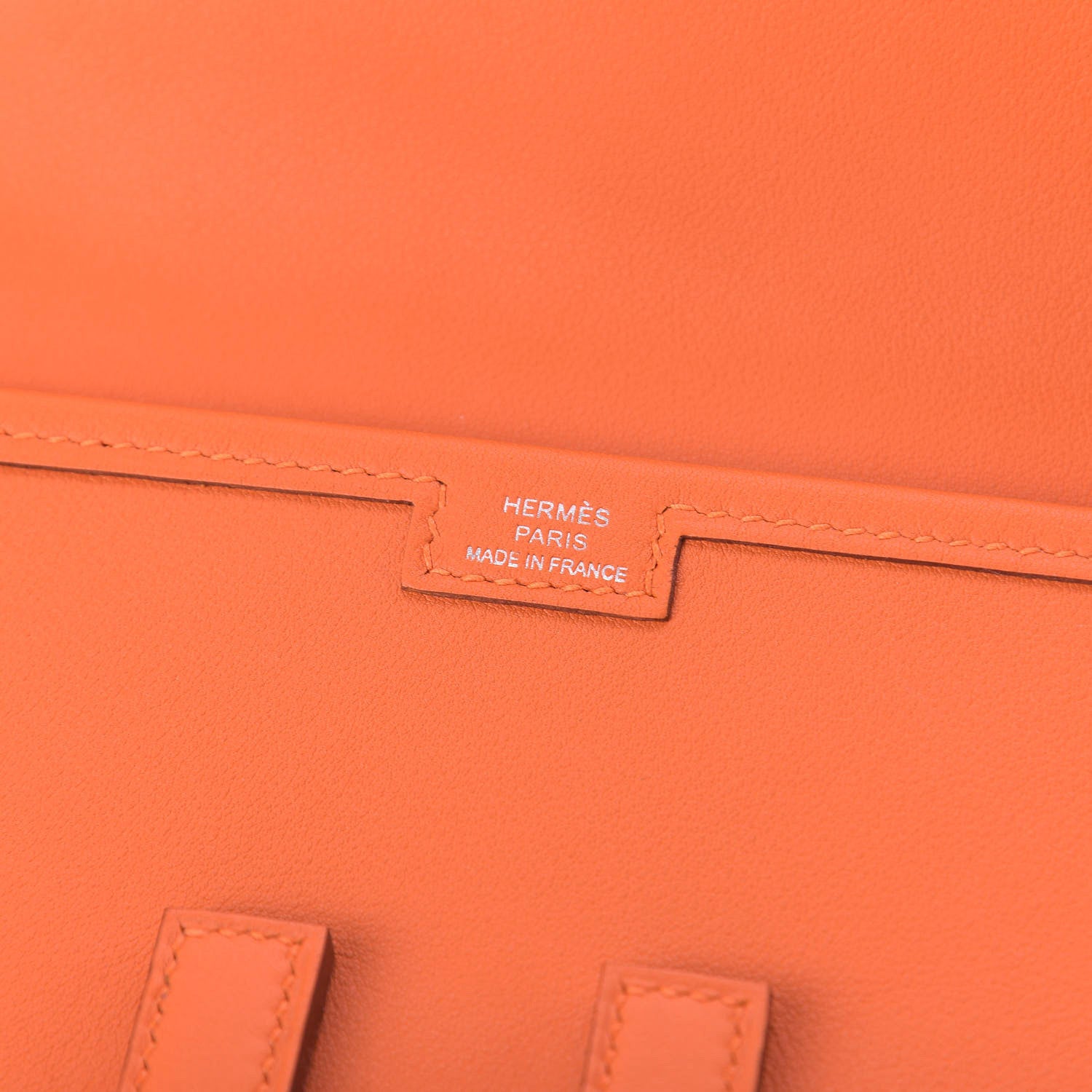 Hermes Swift Jige Elan 29 Clutch Orange 10 of 11