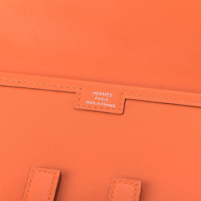 Hermes Swift Jige Elan 29 Clutch Orange 10 of 11