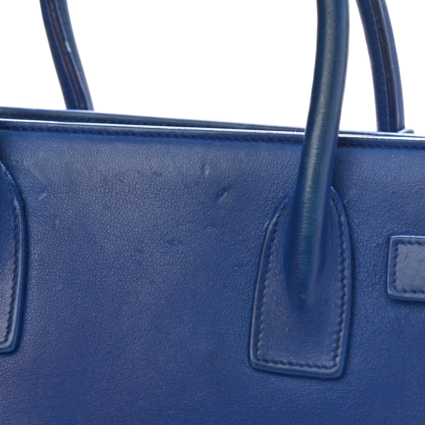 Calfskin Baby Sac De Jour Royal Blue