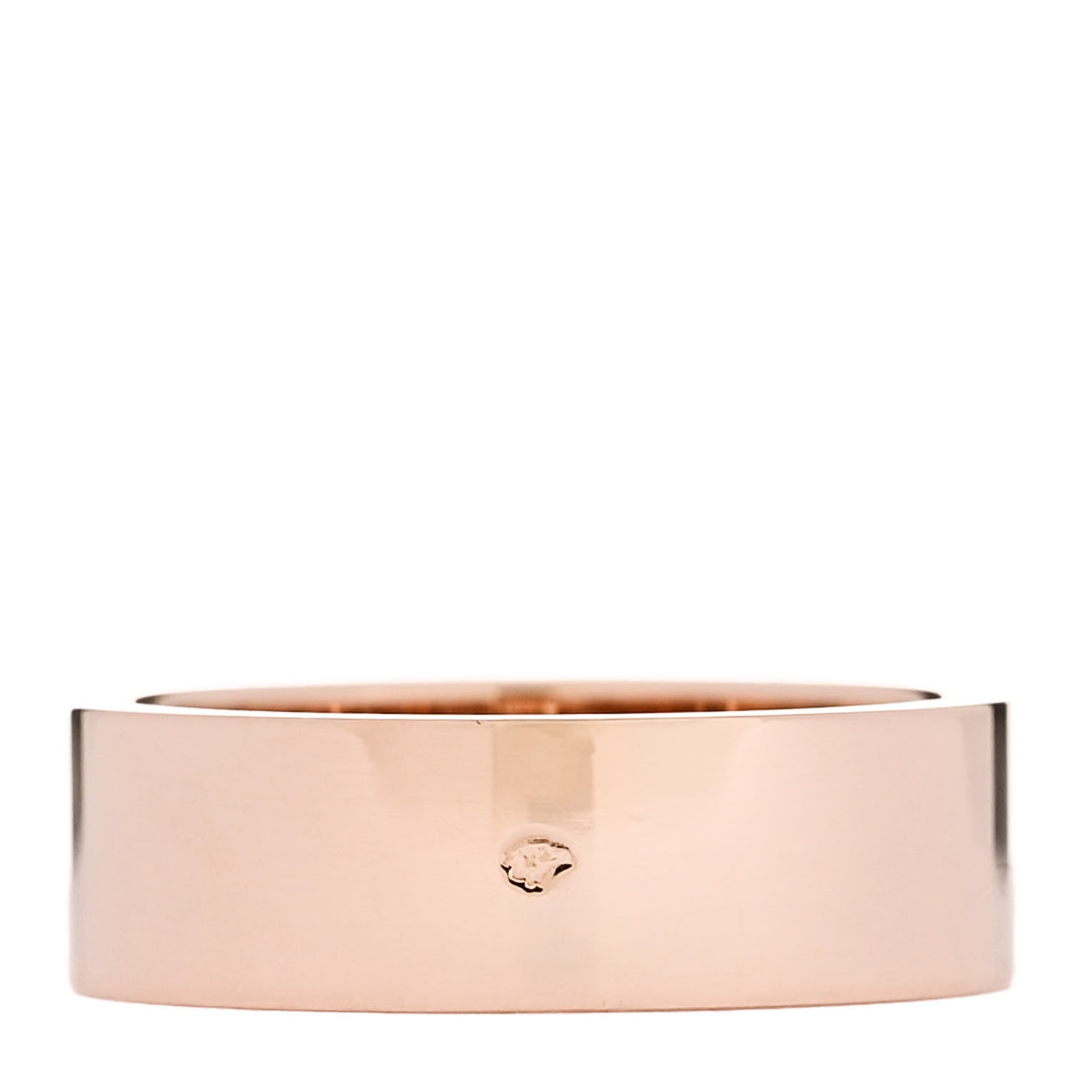 Hermes 18K Rose Gold Diamond PM H D'Ancre Ring 50 5.25 3 of 5