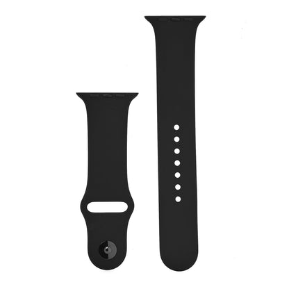 Hermes Silicone 45mm Apple Sports Watch Single Tour Band Black 1 of 5