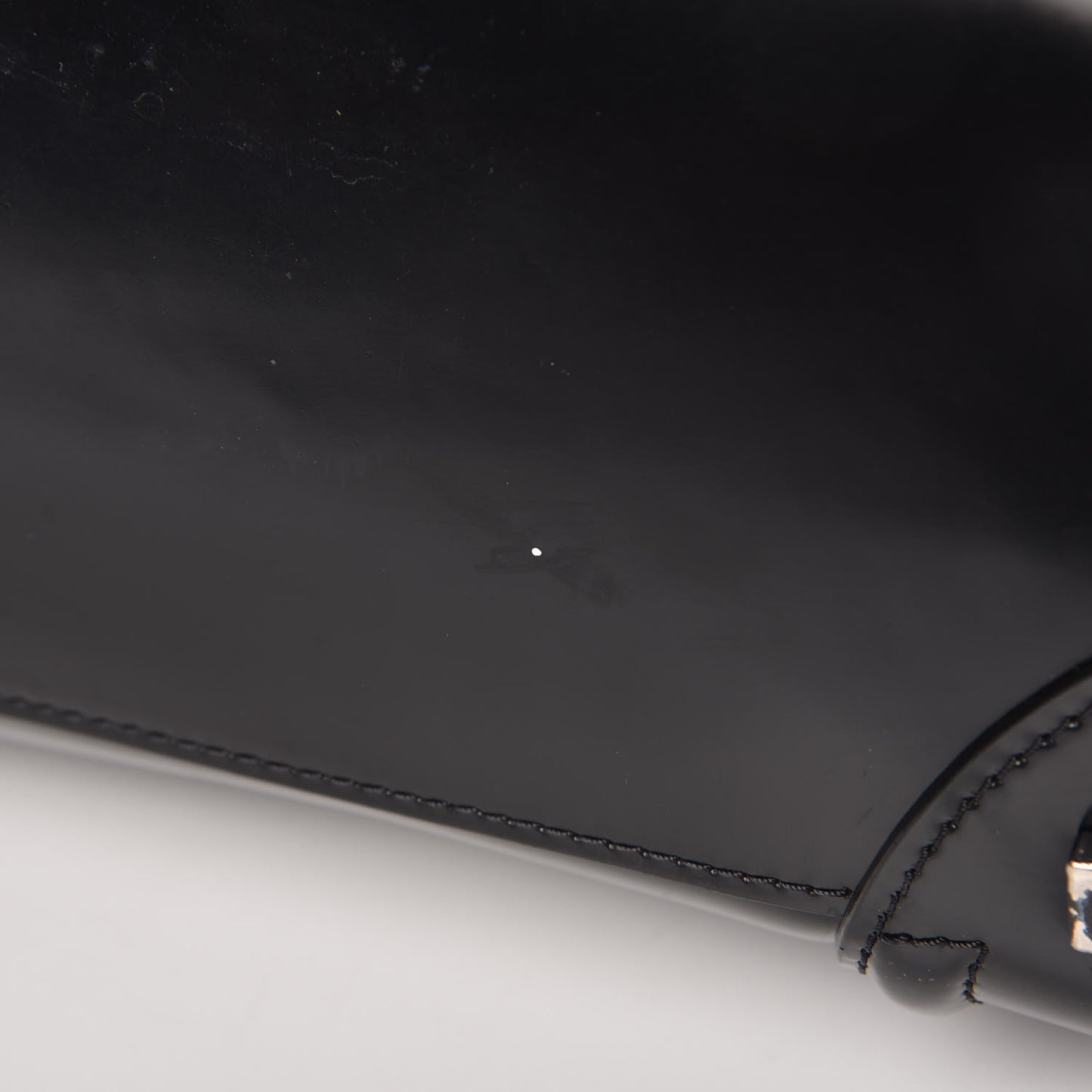 Spazzolato Calfskin Mini Luggage Black