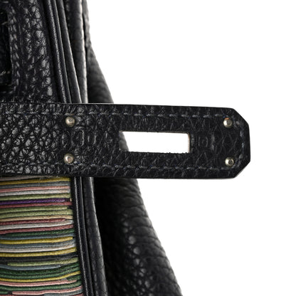Hermes Taurillon Clemence Vibrato Kelly Retourne 32 Bleu Indigo 7 of 10