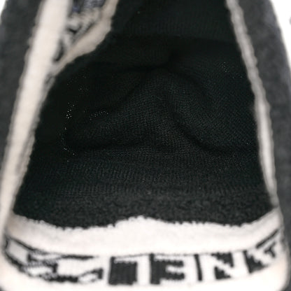 Chanel Cashmere CC Beanie Hat Ecru Black 4 of 5