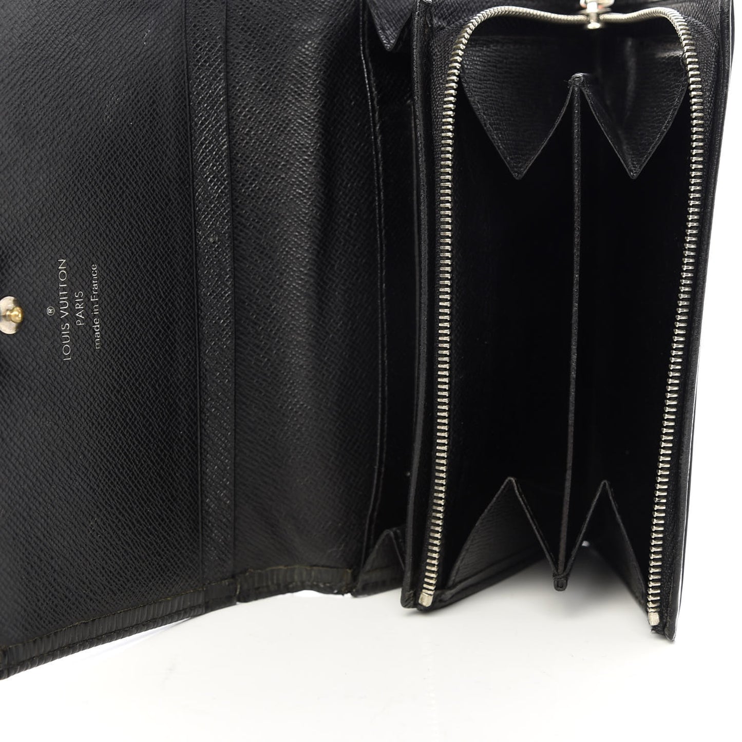 Epi Porte-Monnaie Billets Tresor Wallet Black