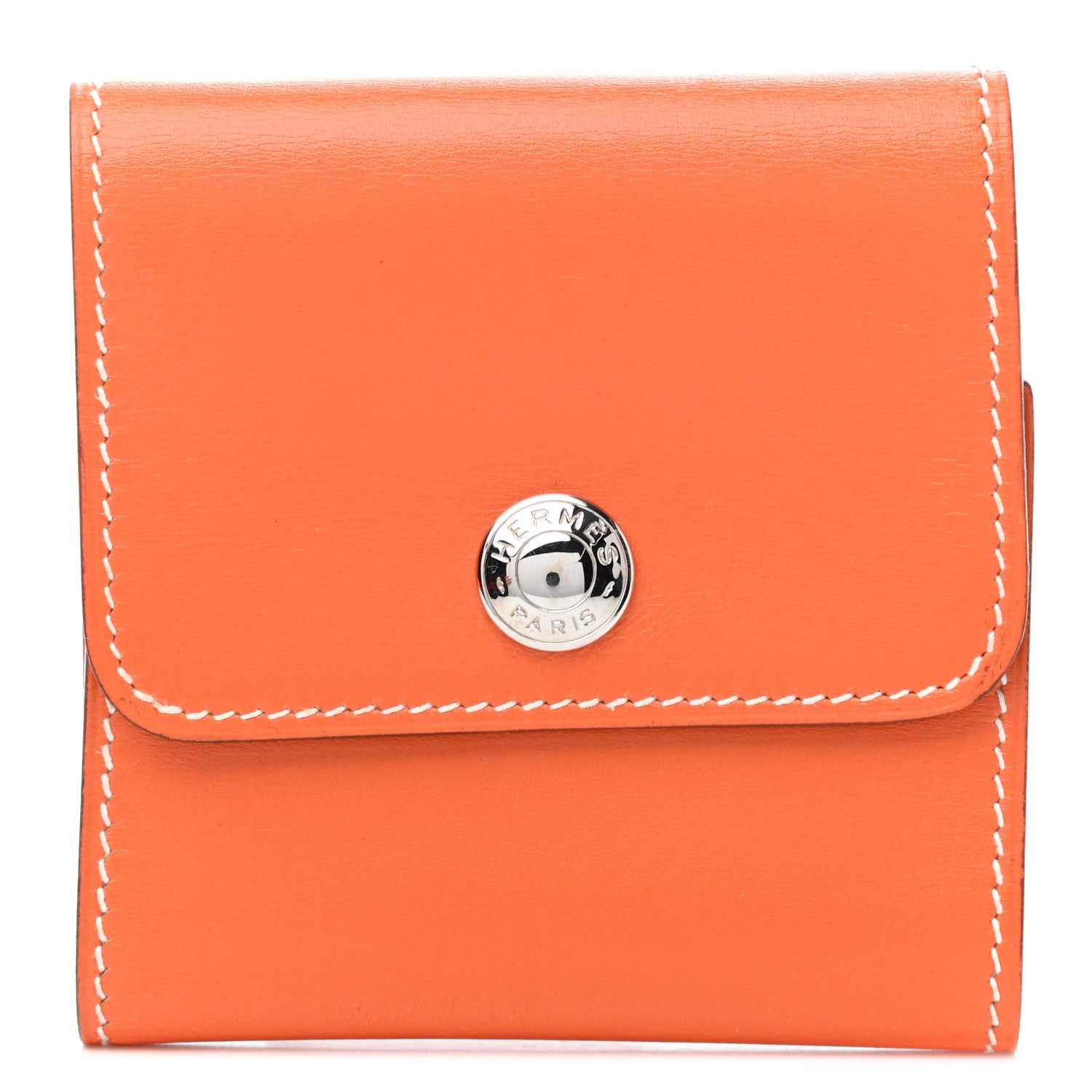 Hermes Box Post It Notepad Holder GM Orange 1 of 4