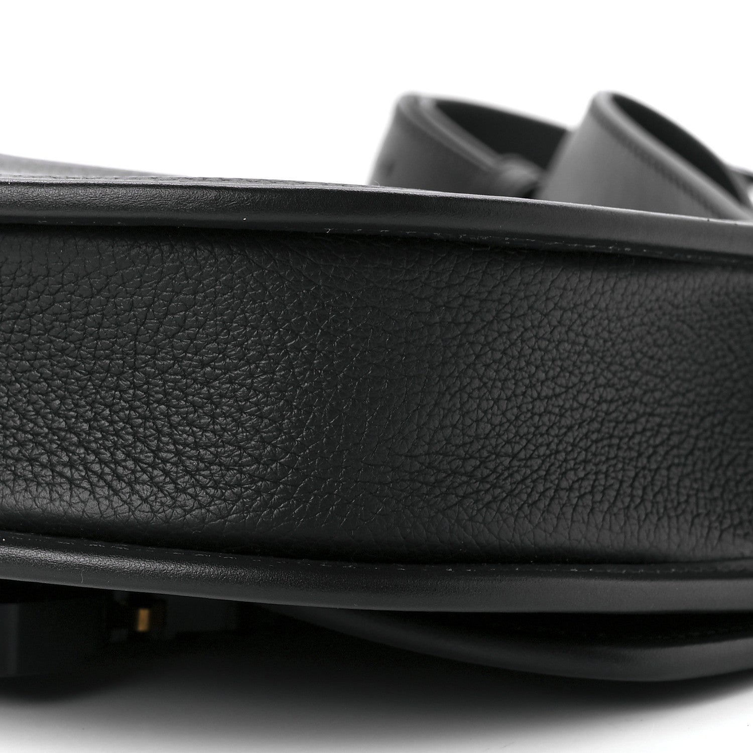Christian Dior Grained Calfskin Mini Gallop Bag With Strap Black 10 of 10
