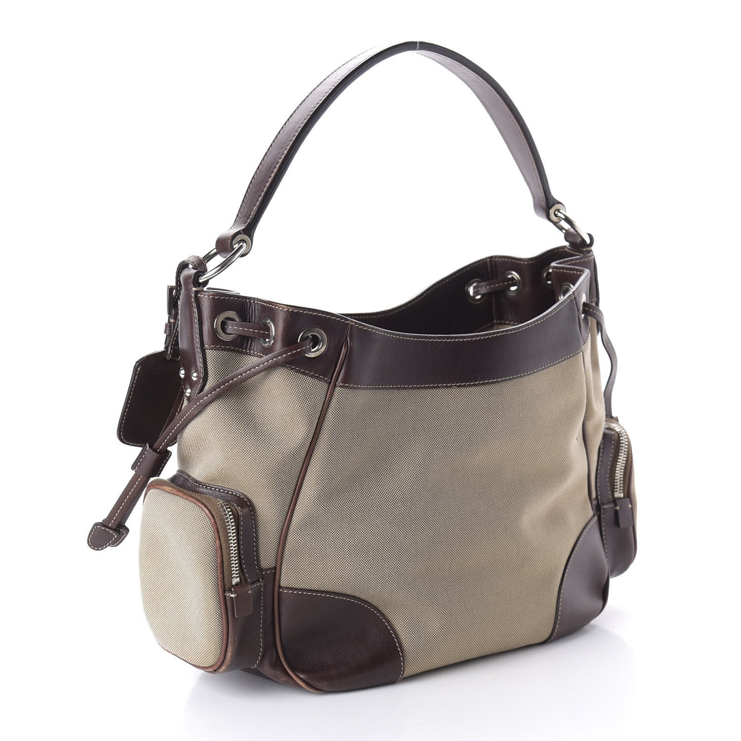 Jacquard Logo Hobo Corda Bruciato