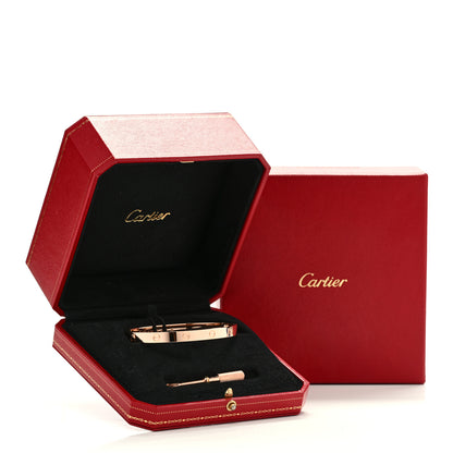 Cartier 18K Pink Gold LOVE Bracelet 20 6 of 6