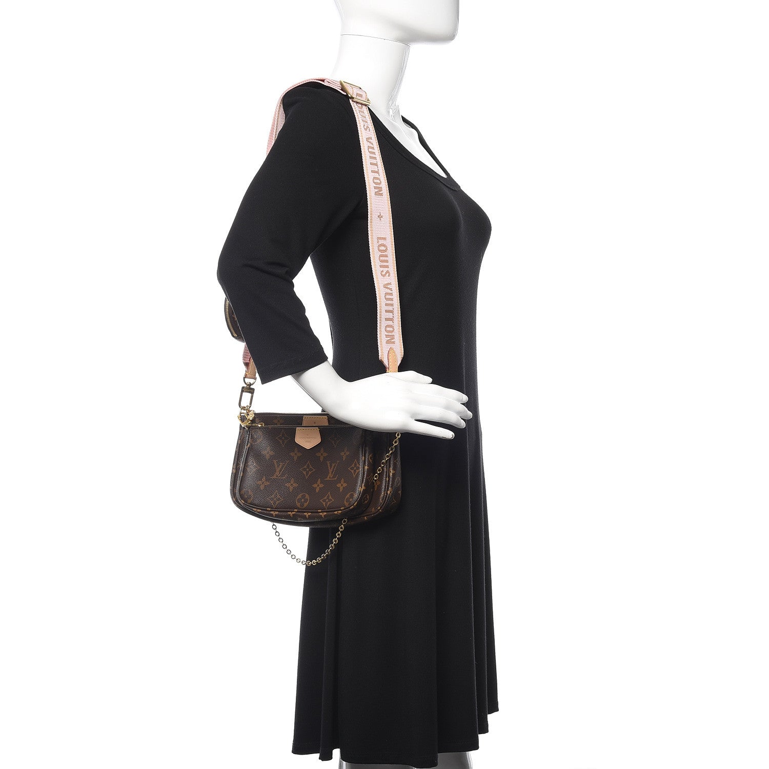 Louis Vuitton Monogram Multi Pochette Accessories Rose Clair 2 of 12
