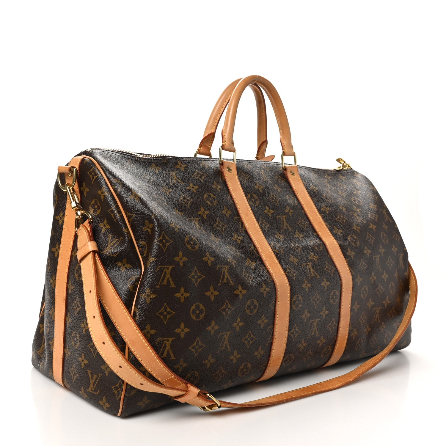 Louis Vuitton Monogram Keepall Bandouliere 55 2 of 13