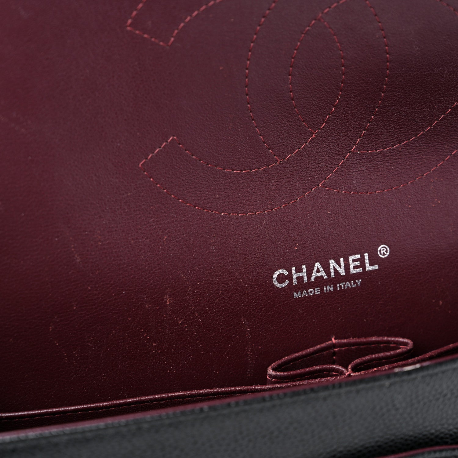 Chanel Caviar Quilted Jumbo Double Flap Black 15 of 17